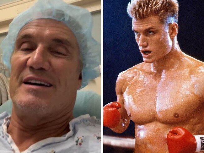 Rocky star Dolph Lundgren is 'finally cancer free'.