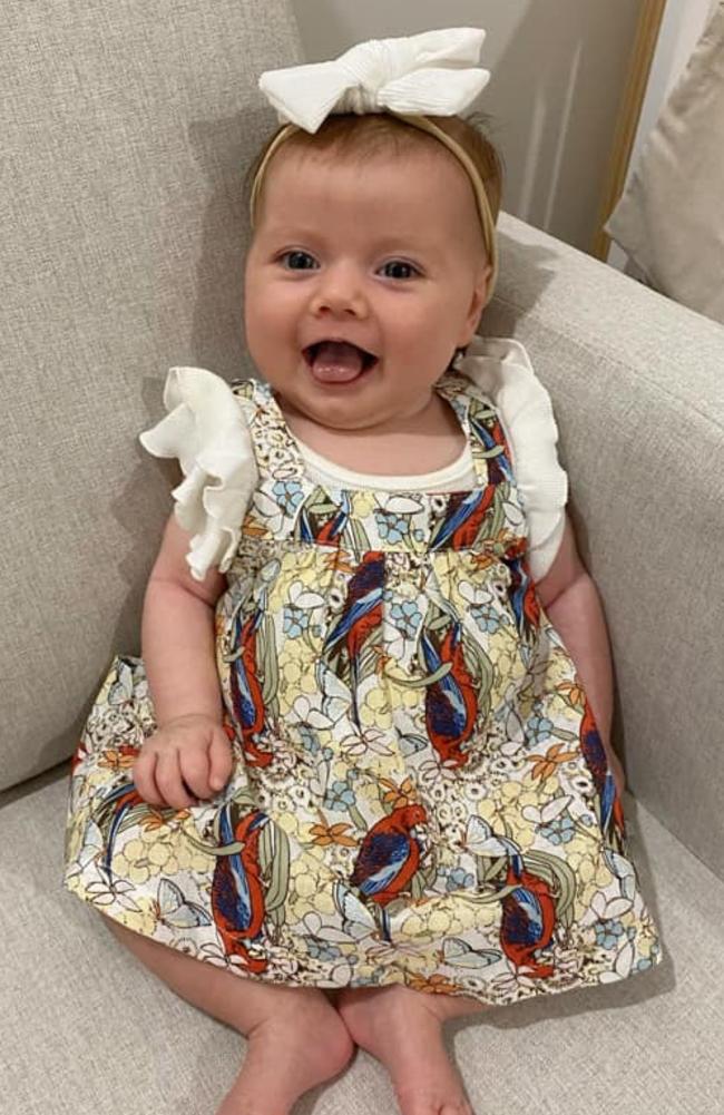 Arabella Rae Jewell was born on December 14, 2022, at Mackay Base Hospital, weighing 3770g and measuring 52cm. She is the first child for mum Madison Brett and Mitch Jewell. Picture: Madison Alexandra DMBD21