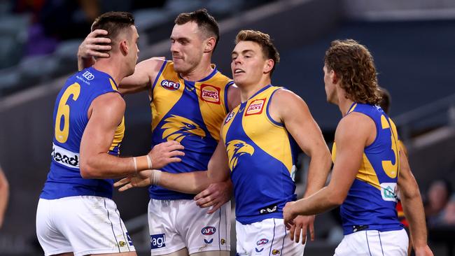 The Eagles’ finals hopes have received a vital shot in the arm. (Photo by James Elsby/AFL Photos via Getty Images)