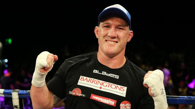 Paul Gallen v Junior Paulo, The Ladbrokes Star of the Ring Charity fight night bat the Horden Pavillion, picture Craig Greenhill