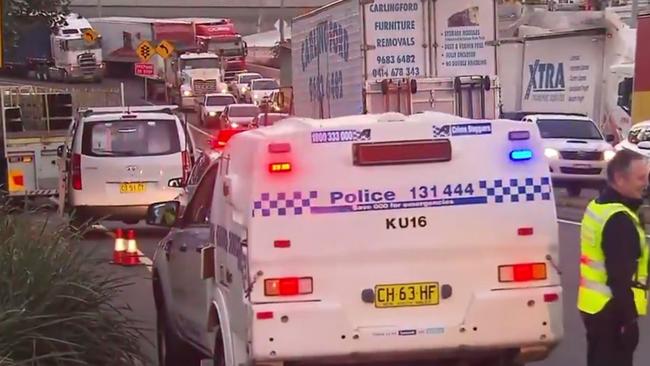 M1 Delays Driver Rushed To Hospital After Sydney Truck Accident Au — Australias 6334