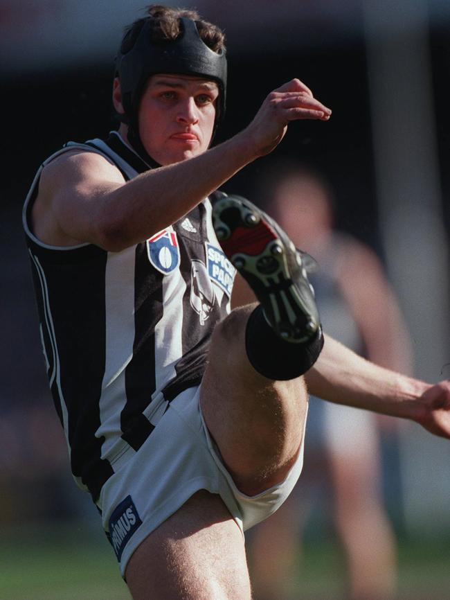 Josh Mahoney in his Collingwood days.