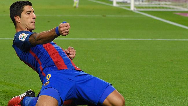 Barcelona's Uruguayan forward Luis Suarez.