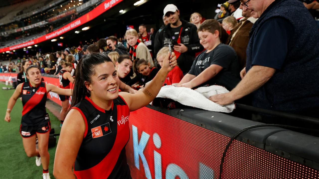 There’s a push for more AFLW games to be played at Marvel Stadium. (Photo by Michael Willson/AFL Photos via Getty Images)