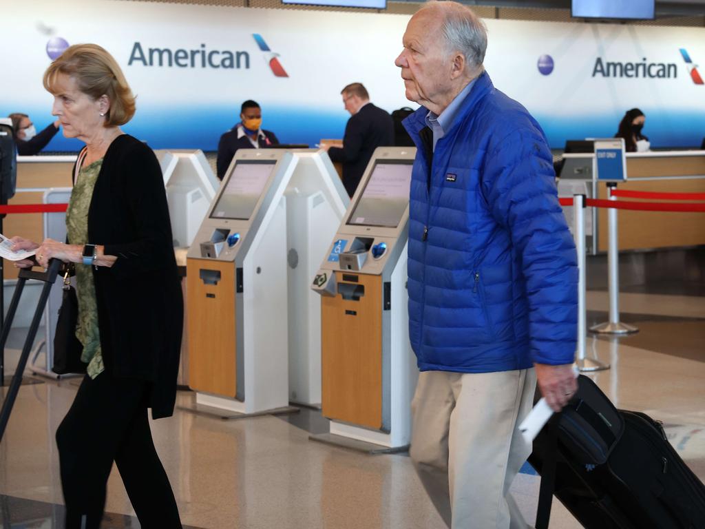 International travel is recovering after the pandemic. Picture: Scott Olson/Getty Images