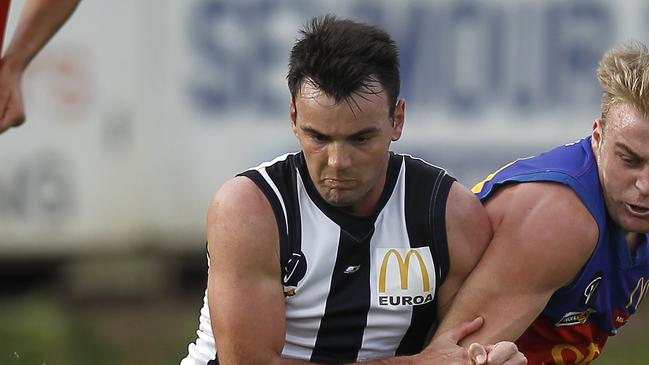 Brendan Allen starred in his return for Euroa. Picture: Yuri Kouzmin