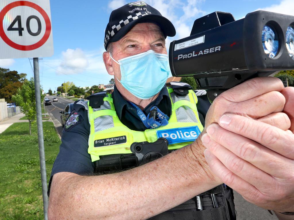 City of Melbourne spent money from the fund to lower speed limits. Picture: Glenn Ferguson