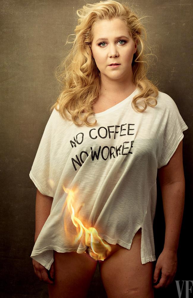 Amy Schumer Pussy Gif - Amy Schumer's vagina is on fire in Vanity Fair cover photo | news.com.au â€”  Australia's leading news site