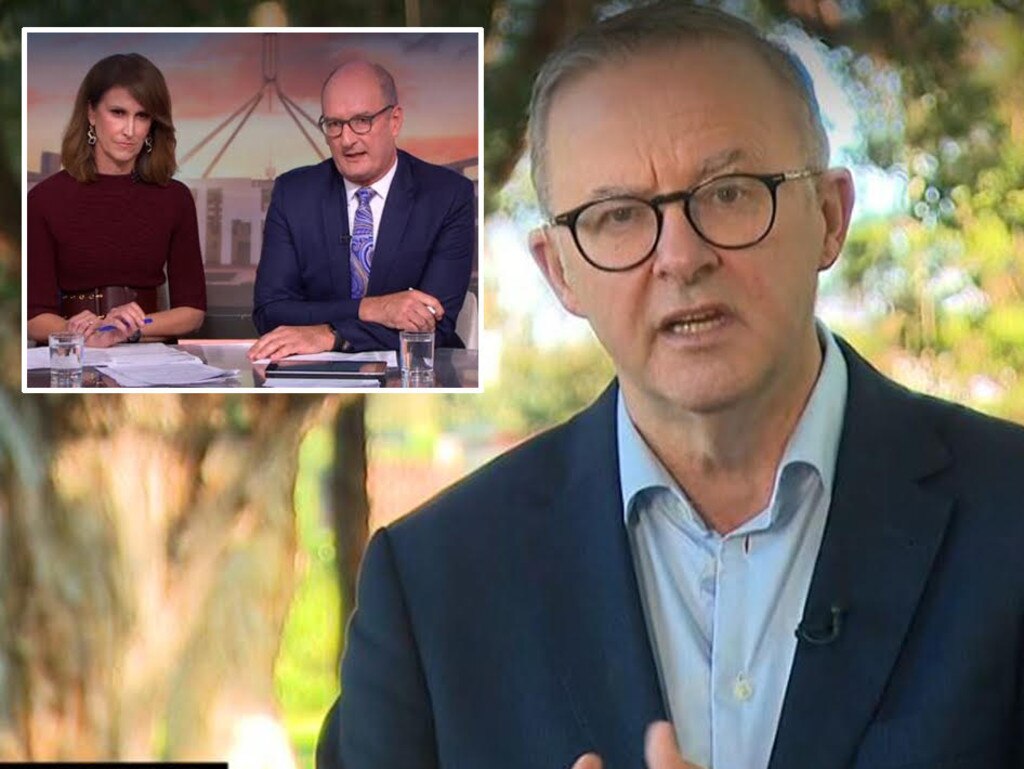 Anthony Albanese has been grilled on breakfast television about what leaders' debates he will agree to. Picture: Sunrise