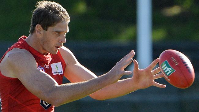 Big man, big upside ... Aaron Sandilands. Picture: Daniel Wilkins