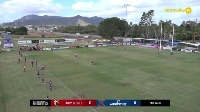 Schoolboy　Live　Round　Holy　Cup,　St　Cup　Augustine　Payne　Stream:　Aaron　College,　College　Spirit　v　The　Cairns　Post