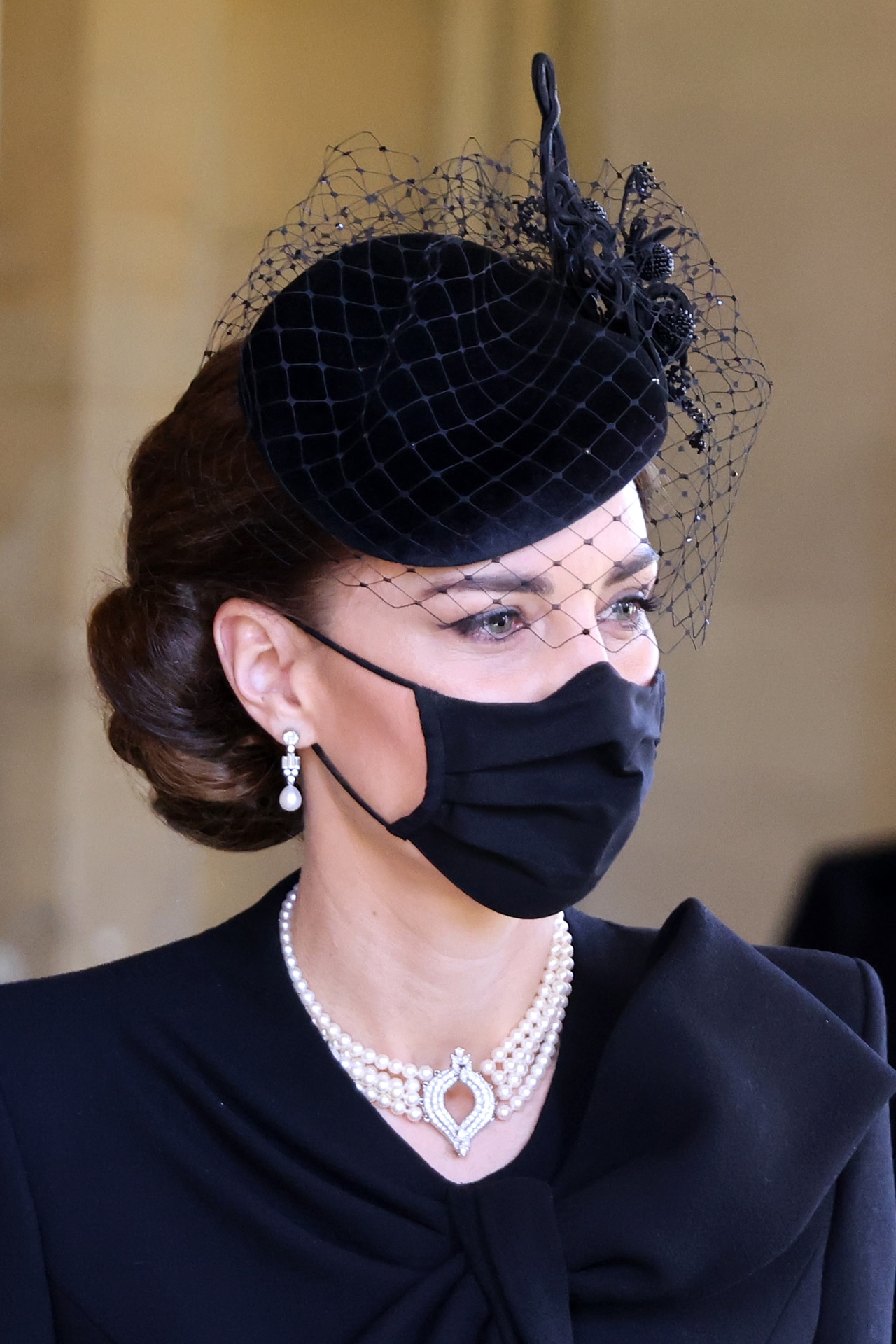 <h2><b>Kate Middleton&rsquo;s pearl choker, April 2021</b></h2><p><a href="https://www.vogue.com.au/culture/features/remembering-prince-philip-the-royal-family-paid-tribute-to-the-late-royal-in-a-understated-funeral-at-windsor/image-gallery/dc755673859173c38cf9292bb099b265" target="_blank" rel="noopener">At Prince Philip&rsquo;s funeral in April 2021</a>, the Duchess of Cambridge offered a poignant tribute to the Duke of Edinburgh by way of a pearl choker. The necklace was first gifted to The Queen by the state of Japan in the 1970s. The accessory would become a favourite of Her Majesty&rsquo;s, taken out of the royal jewellery collection and worn to events like former UK Prime Minister Margaret Thatcher&rsquo;s birthday in 1995&mdash;importantly, it was also lent to Princess Diana, who wore the choker to a banquet at Hampton Court Palace in 1982. Kate's appearance in the same choker, therefore, was not only a sweet celebration of her grandmother and mother-in-law, but also of the late Prince, and the service to the country he had spent his life fulfilling.</p>