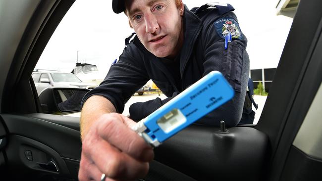 Road side drug testing could be expande dunder the recommendations. Picture: NIGEL HALLETT