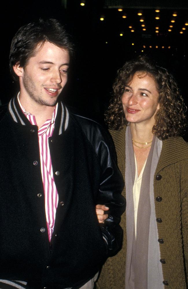 Matthew Broderick and actress Jennifer Grey in 1987. Picture: Ron Galella, Ltd./WireImage