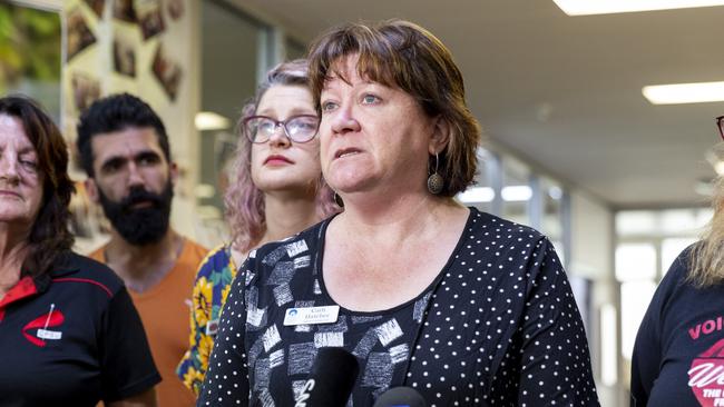 Australian Nurses and Midwifery Federation NT branch secretary Cath Hatcher said the latest EBA was “not a bad offer”. Picture: Floss Adams.