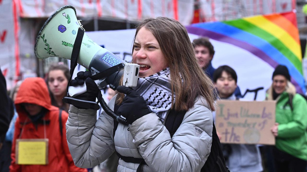 Swedish climate activist Greta Thunberg. Picture: Claudio Bresciani/AFP