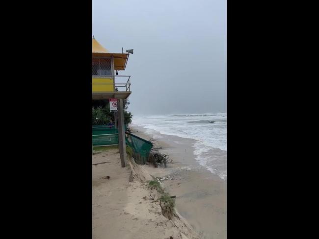 Iconic Gold Coast Lifeguard tower on the brink