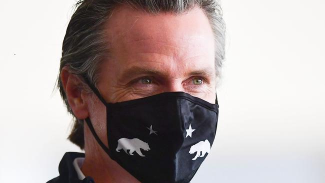 Current California governor Gavin Newsom. Picture: AFP