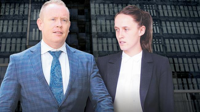 Tim Meehan and his clerk, 24-year-old Xanthe Larcombe-Weate, have been sacked amid allegations they took more than $160,000 from their firm