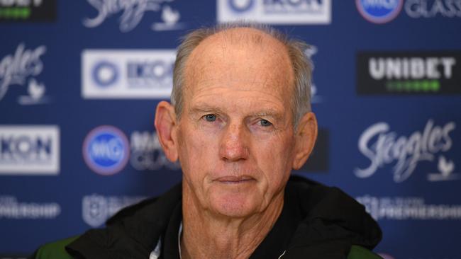 Wayne Bennett has a big job ahead at the Rabbitohs. Picture: Dan Himbrechts