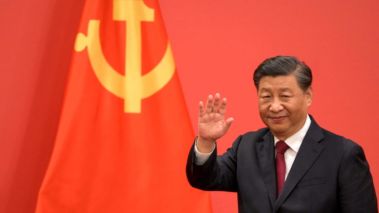 China's President Xi Jinping at the Great Hall of the People in Beijing. Global leaders are grappling with how to deal with rising Chinese tensions. Picture: WANG Zhao /AFP