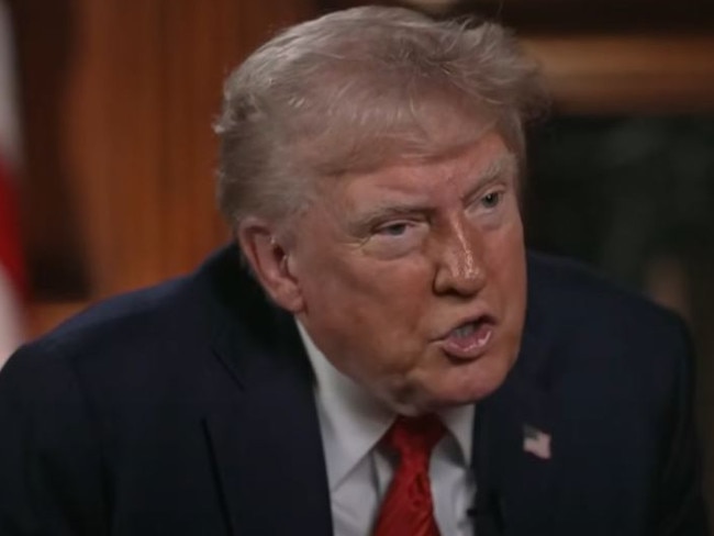 Trump dismisses third term talk. Picture: NBC News