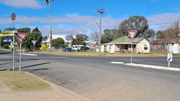 Obley Rd and Forbes Rd intersection at Yeoval. Picture: Supplied.