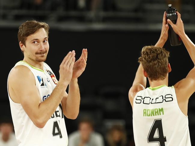 Ryan Broekhoff says he will get better as his maiden NBL season with South Melbourne progresses. Picture: Daniel Pockett/Getty Images