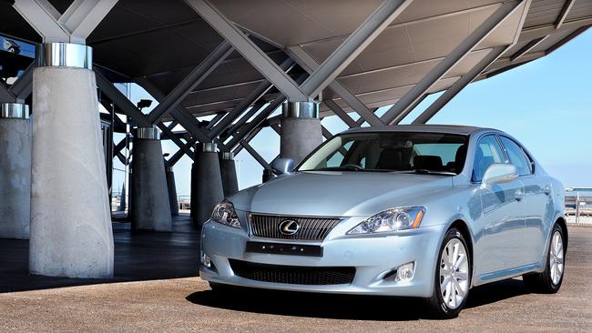 Ryan crashed her Lexus is250 similar to this one pictured in a file image.