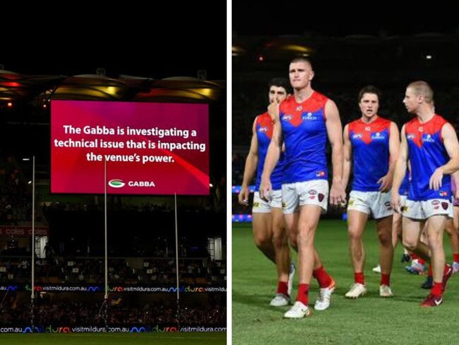 AFL blockbuster suspended in wild scenes