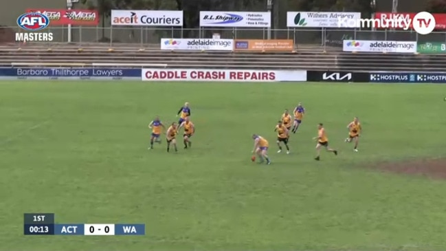 Replay: AFL Masters National Carnival - ACT v WA (M50s D2)