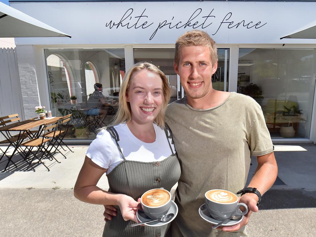 White Picket Fence co-owners Adam Gaudion and Caity Dewar.