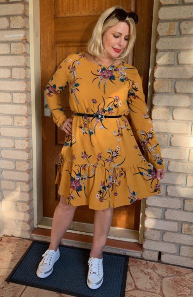 Kmart 2025 mustard dress