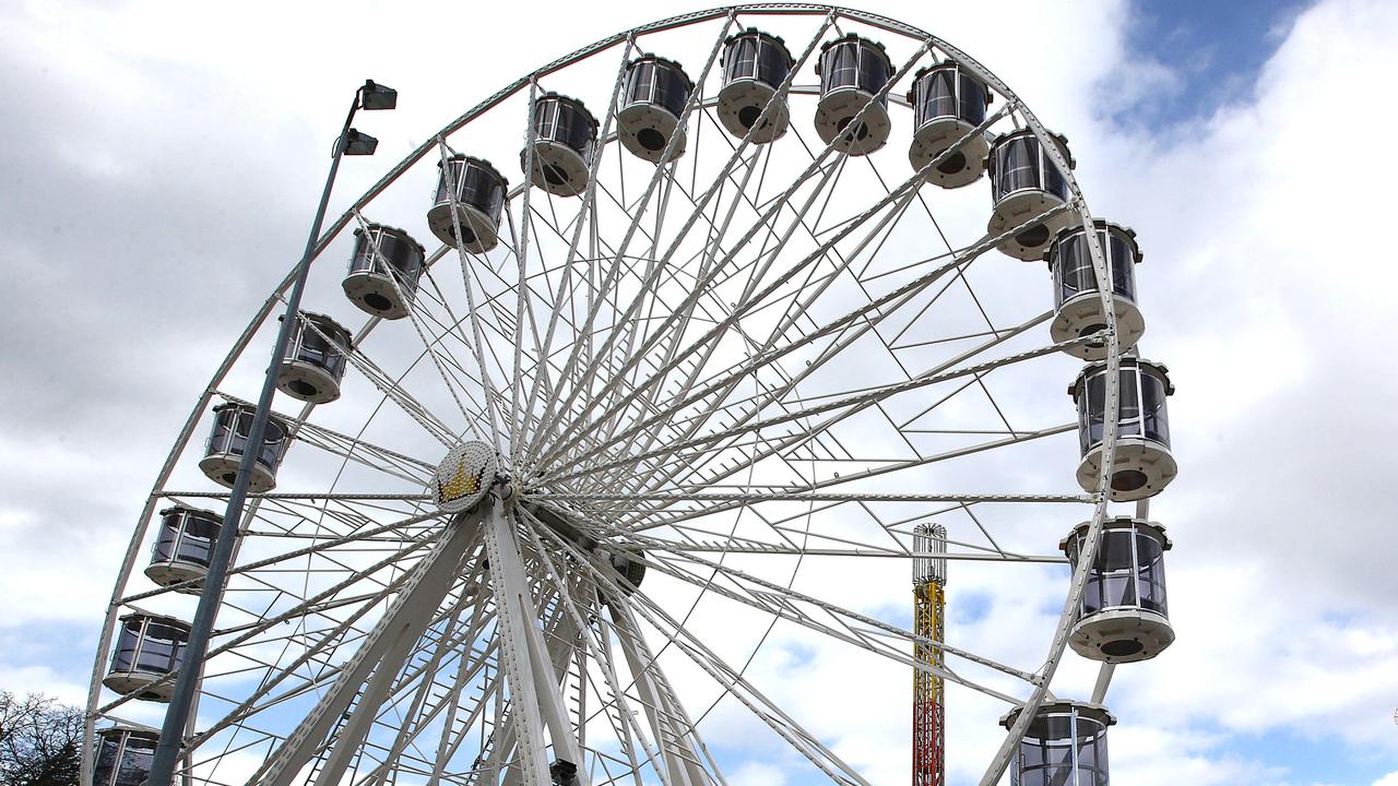 A rain dump looks set to hit Brisbane’s 2024 EKKA. Picture: NewsWire / Jono Searle