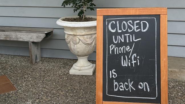 Outage strands Straddie tourists, locals with no phone, banking