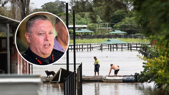 QFES Assistant Commissioner Kevin Walsh warned of more rain on Thursday and Friday and said his team, along with SES volunteers, were bracing for another deluge.