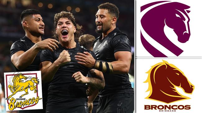 The Brisbane Broncos' new logo design.