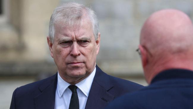 Prince Andrew, Duke of York, will face lawyers in a civil suit on March 10. Picture: AFP