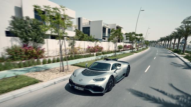 Don’t expect to see the Mercedes-AMG One on the road in Australia.