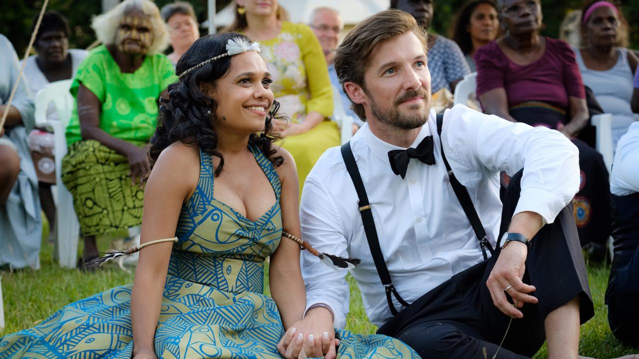 Miranda Tapsell co-wrote, produced and starred in Top End Wedding