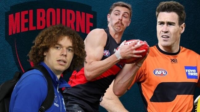 Ben Brown, Joe Daniher and Jeremy Cameron: Could the Dees land one of the big three?