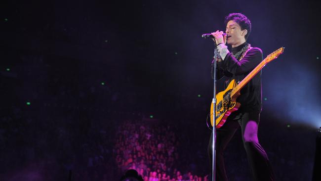 Prince performs at Sydney’s Olympic Park as part of his 2012 Australian tour.