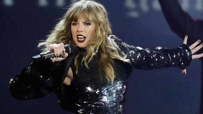 Taylor Swift has made the post public political statement of her career, using her considerable social media inlfuence to urge followers to vote in the upcoming midterm elections. Picture: Rick Scuteri/Invision/AP