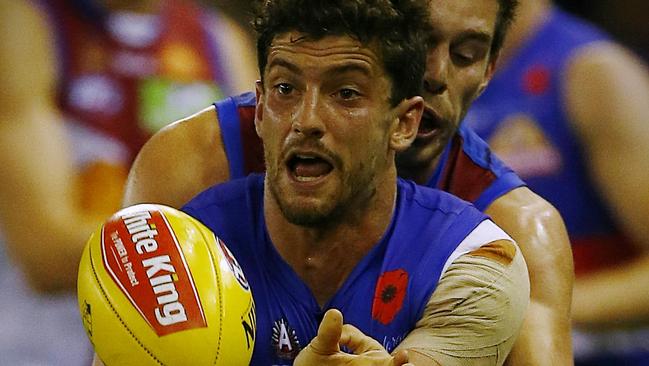 AFL: Round 5 Western Bulldogs v Brisbane Lions Tom Liberatore Picture:Wayne Ludbey