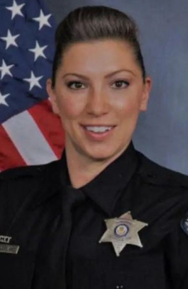 Shannon Lofland, a 21-year veteran of the Arapahoe County Sheriff’s Office, resigned after her porn videos surfaced. Picture: Arapahoe County