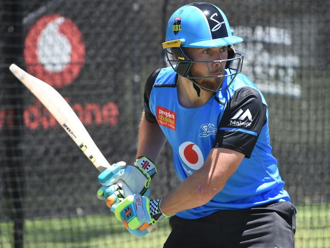 12/12/19 - First Strikers training next to and in the training nets at Karen Rolton Oval. Phil Salt - new recruit. Picture: Naomi Jellicoe