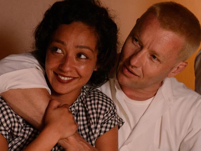 Ruth Negga and Joel Edgerton in the film Loving