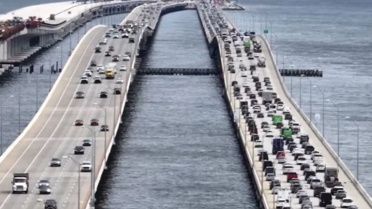 Evacuees are heading into bumper-to-bumper traffic as they flee Florida. Credit: Weather Channel