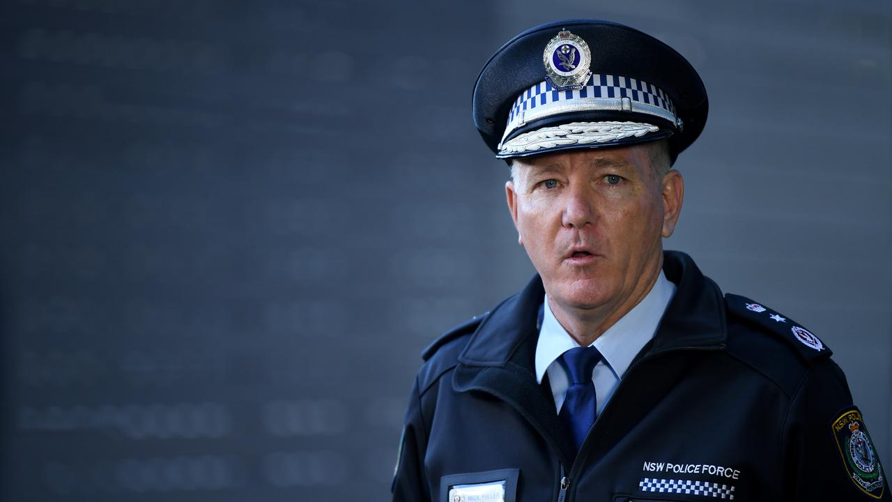 NSW Police Commissioner Mick Fuller. Picture: Joel Carrett/AAP