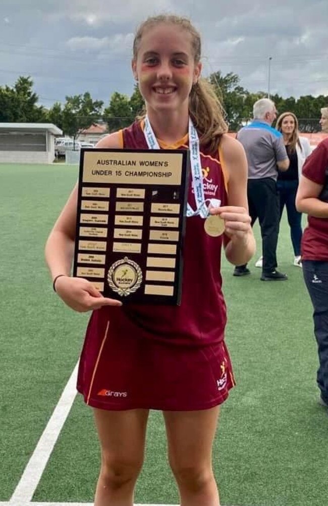 Gold Coast Hockey player Amelia Smith. Image: Supplied.